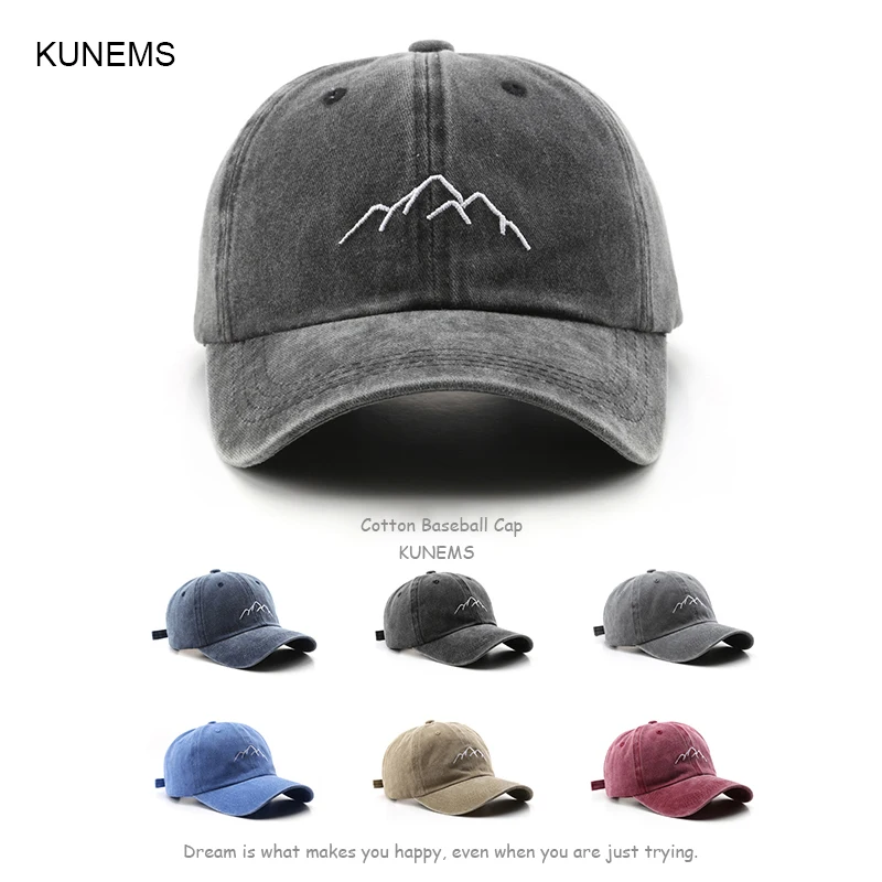 

KUNEMS Summer Hat for Women and Men Fashion Men Baseball Cap Embroidery Peak Snapback Caps Casual Outdoor Sun Hats Gorra Unisex