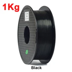 Premium 3D Printer Filament - Multi - Color PLA, Vacuum Sealed, 1.75mm, 250g (PLA Black 1Kg)