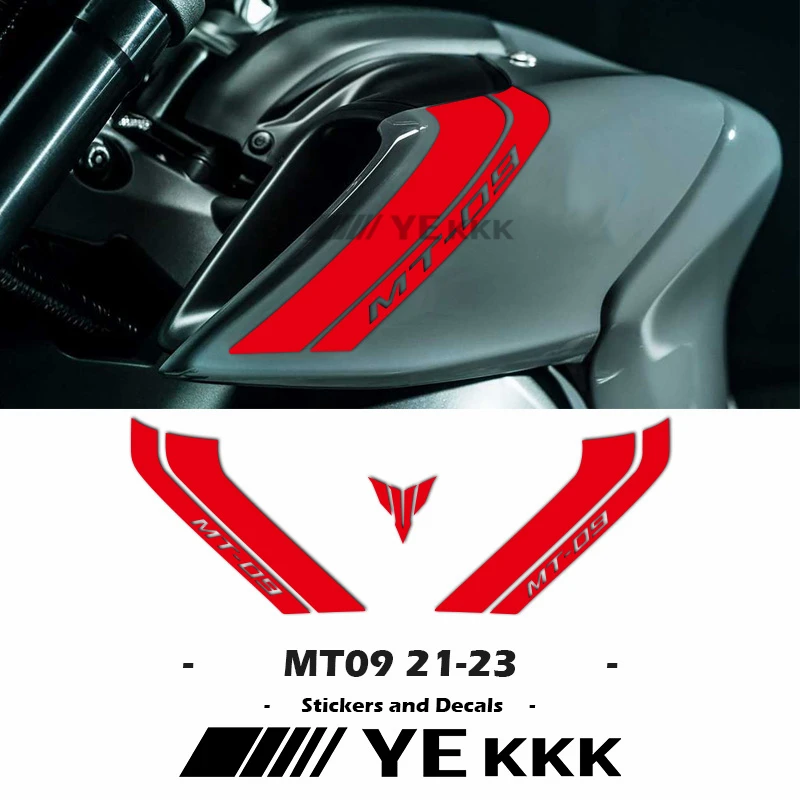 ߸ MT-09 MT-09SP    ̵ Ŀ   ƼĿ Į Ʈ, MT09, 2021-2023, 21, 22, 23