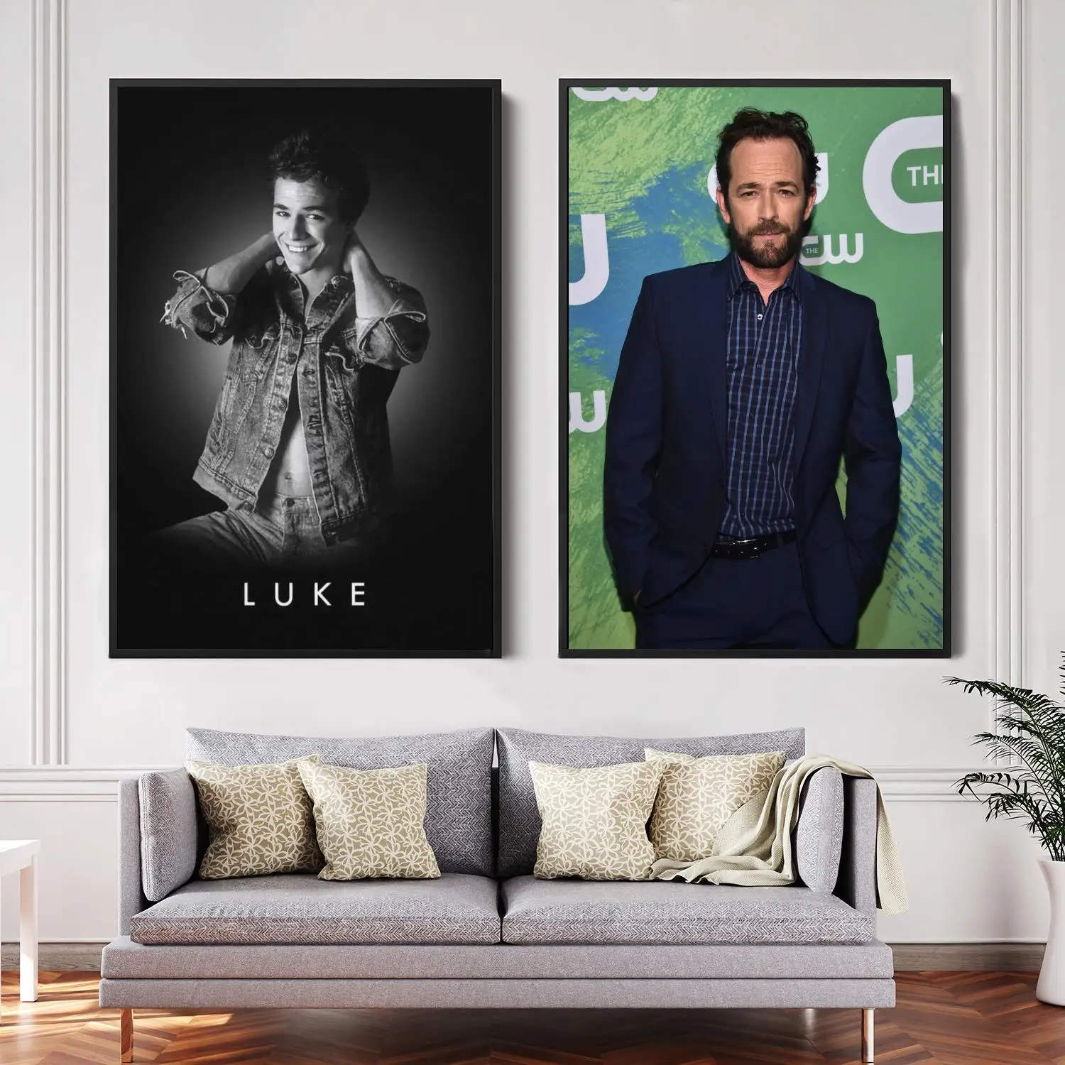 

luke perry Actor Decorative Canvas Posters Room Bar Cafe Decor Gift Print Art Wall Paintings
