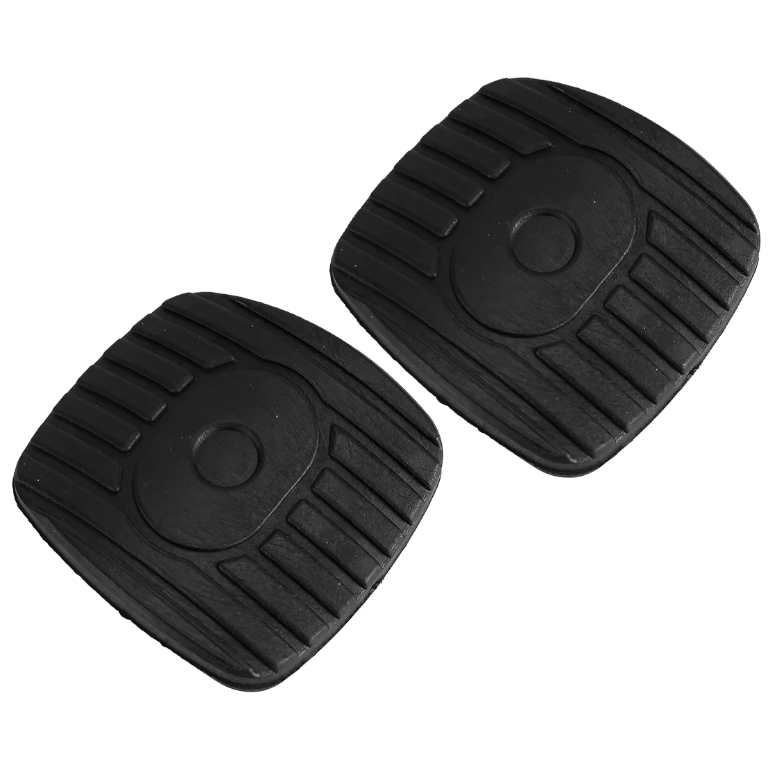 2Pcs Brake Clutch Pedal Pad Rubber Cover Fit For Nissan Note Cube Tiida Micra NV200 2009 2010