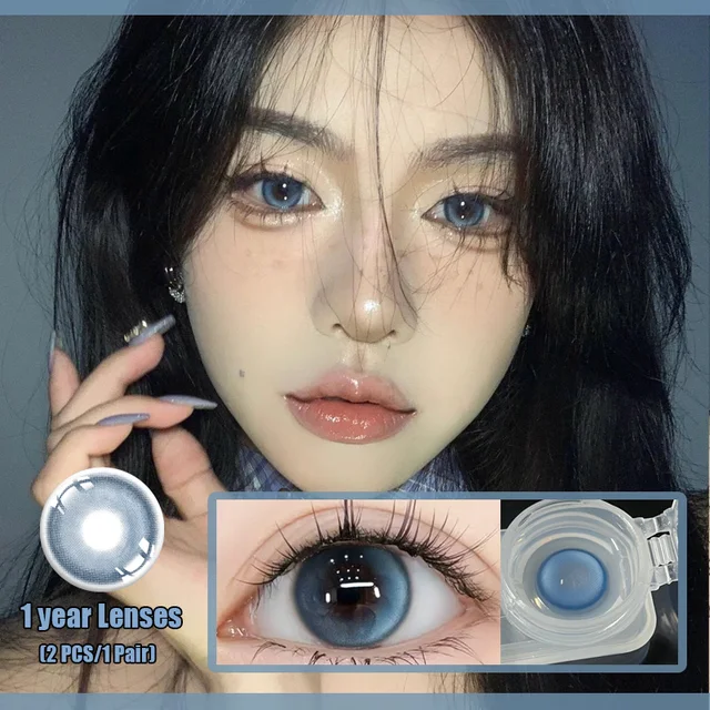 Oeil Porte Lentille Yeux Porter Des Lentilles Lentilles De Contact