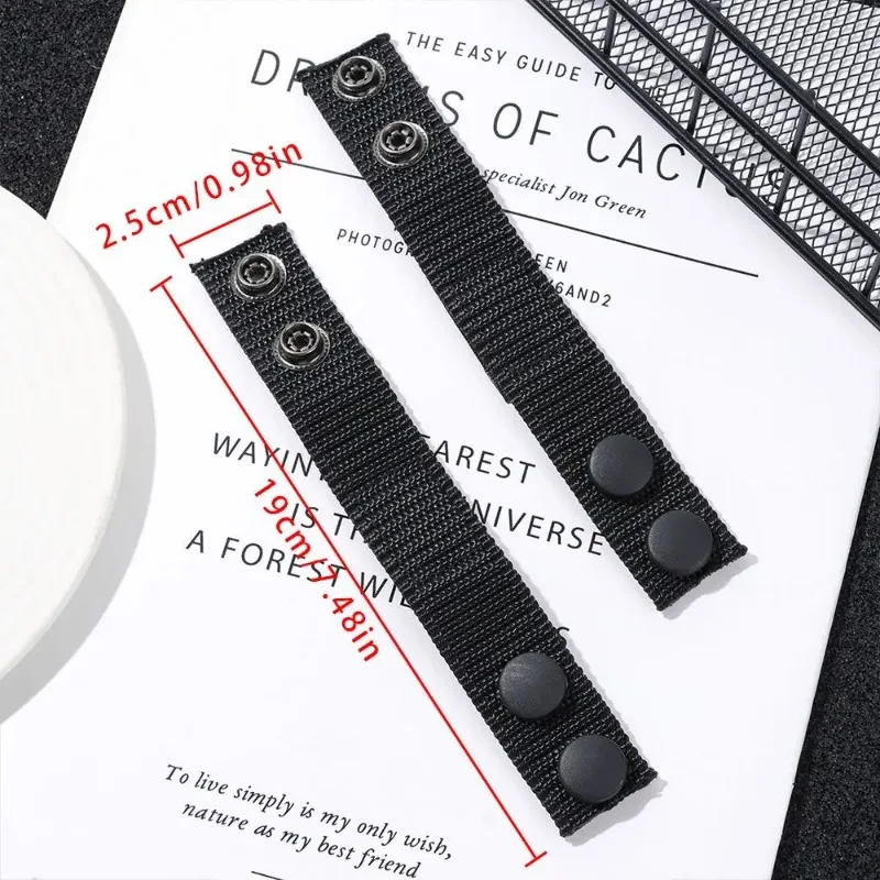 Outdoor Camping Belt Buckle Heavy Duty Nylon Webbing Molle Belt Keeper Strap Outdoor Buckle Strap Tool Accessories 2/4Pcs tent rope buckle tactical buckle metal g hook buckle