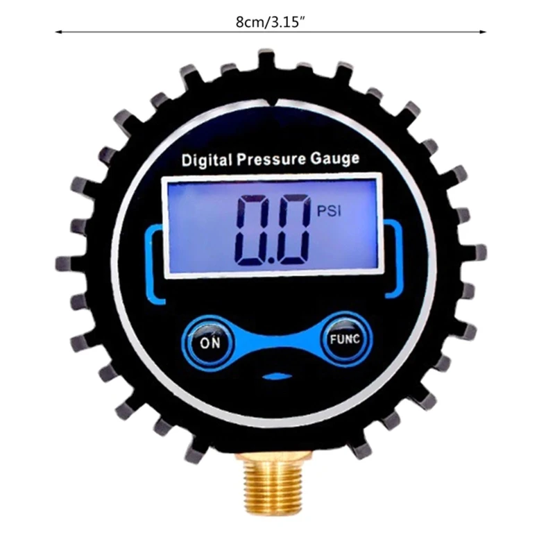Upgraded Digital Tire Pressure Gauge 0-250  Tire Gauge for Car SUV Truck & Motorcycle G1/G1/2 Bottom Connector 94PD