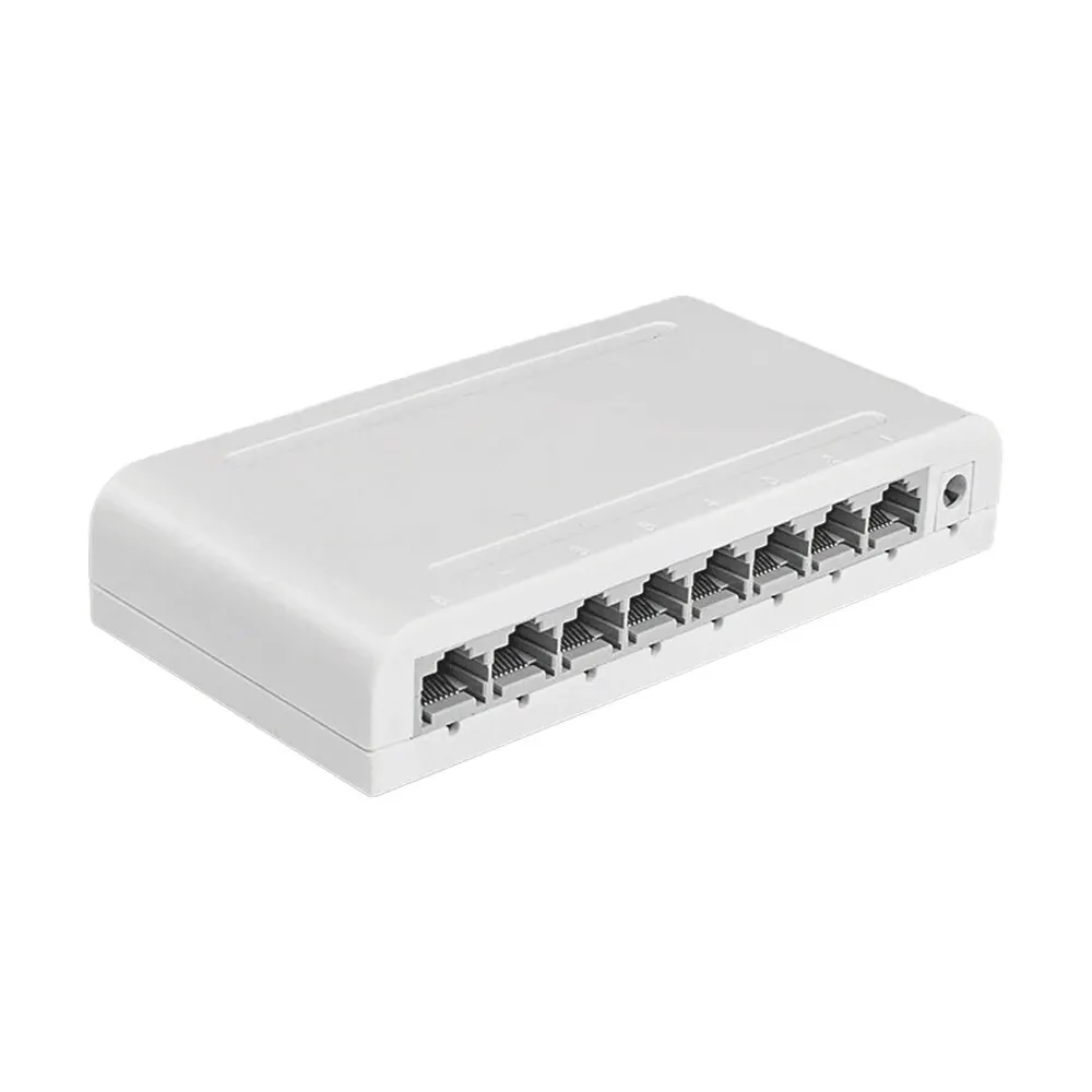 DBIT 5 /8 Port Gigabit Data Switch,Network Hub,Desktop Ethernet Splitter,Plug & Play Shielded Ports Fanless Quiet Mini Portable images - 6