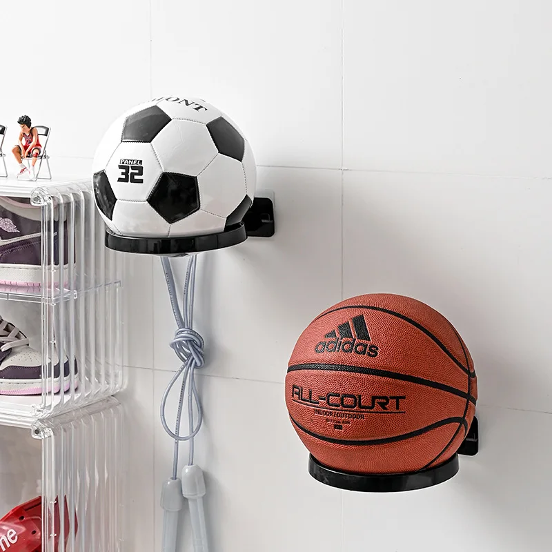 MultipurposeFootballDisplayShelfBallHolderWallMounted