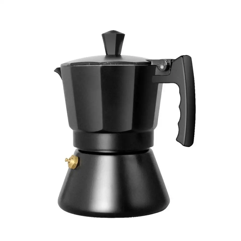150ml/300ml Aluminum Moka Italian Mocha Pot Espresso Coffee Maker Induction Cooker Percolator Stove Top Pot Coffee Machine 6