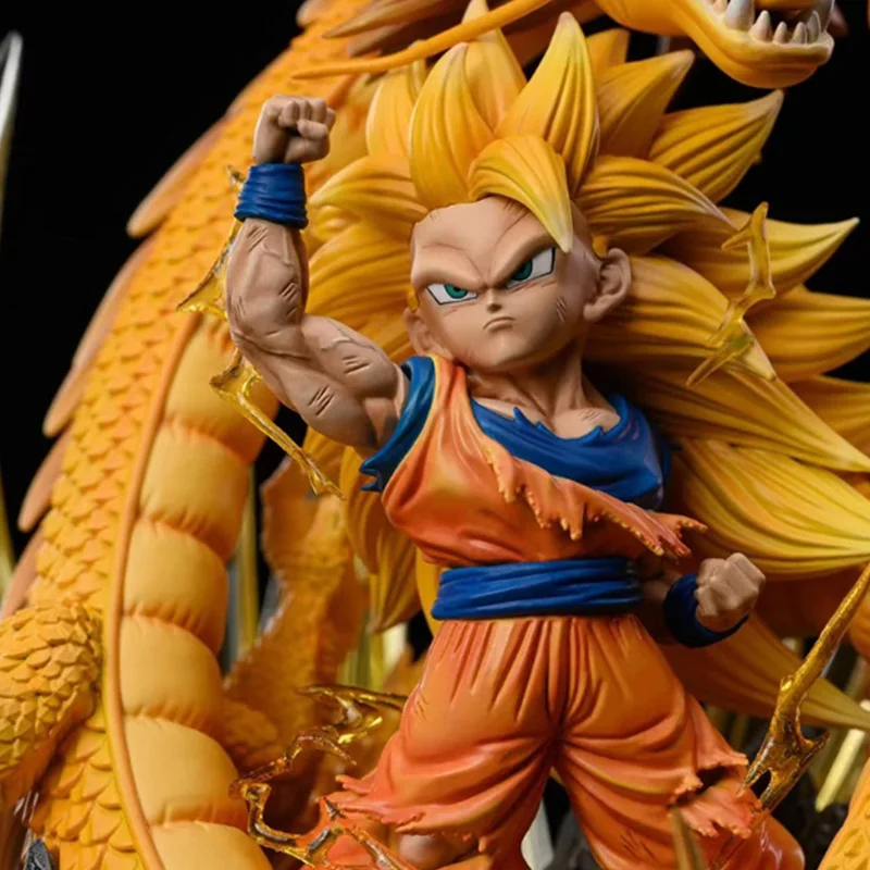 Dragon Ball Z Son Goku Figure Gk Ssj3 Dbz Super Saiyan 3 Son Goku