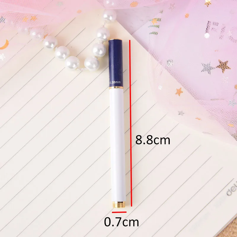1 개/몫 0.38mm 금속 만년필 연기 만년필 미니 만년필 문구 용품
