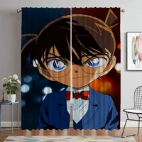 Partition Conan Anti-mosquito Curtains for Camera Tulle for Bedroom Curtains Child Room Blackout Curtain Halloween Decoration 1