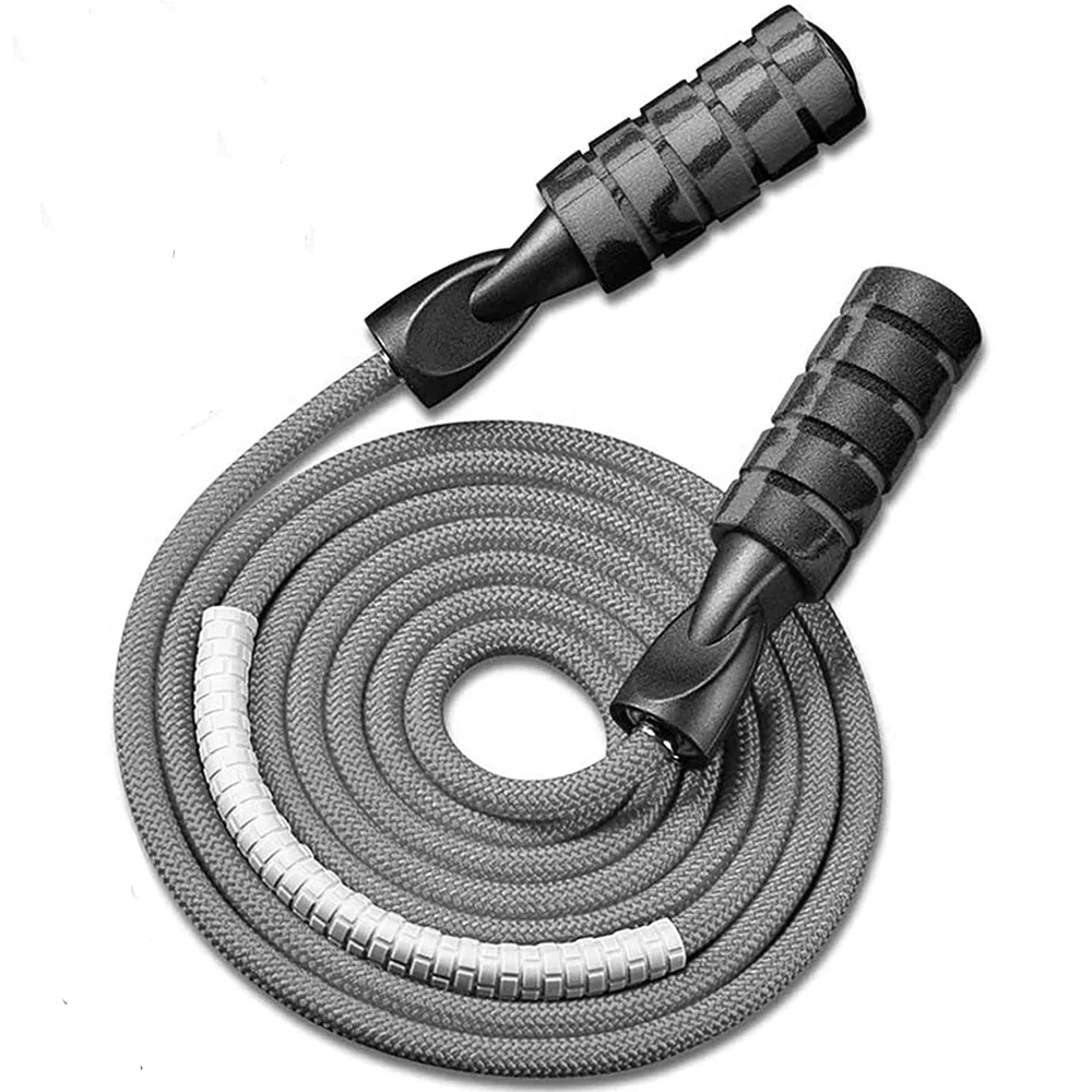 Heavy Foam Grip Jump Rope for Fitness and Strength Training Workouts