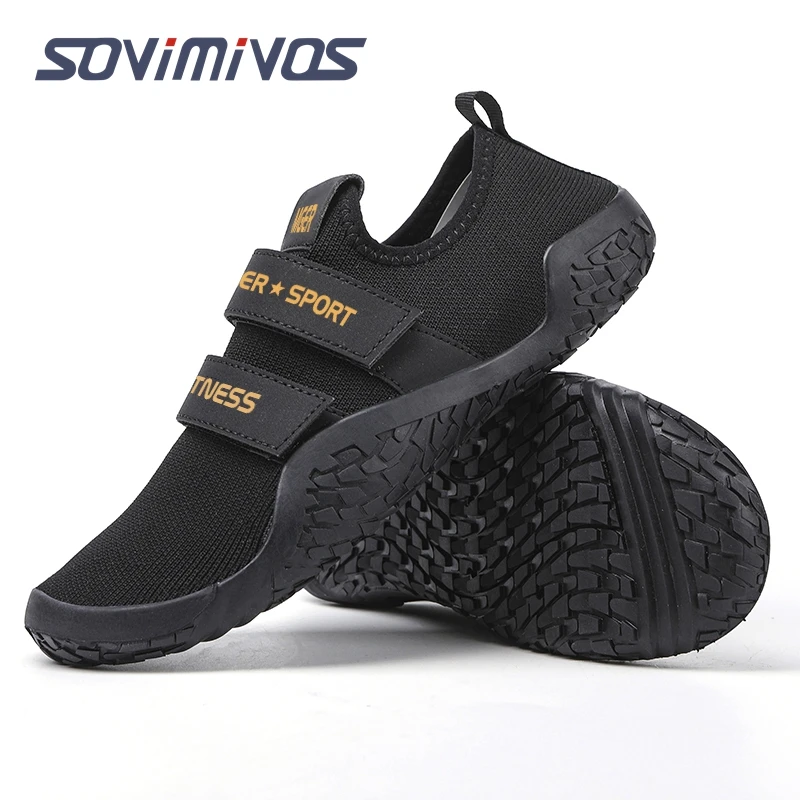 Weightlifting Squat Shoes for Men Women Weight Lifting Shoes for Powerlifting Deadlifting Crossfit Strap Lace-Up Gym Non-Slip