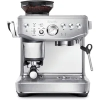 Espresso Machine with Grinder & Milk Frother, Espresso Maker with Assisted Tamping, Cappuccino & Latte Machine for Home 1