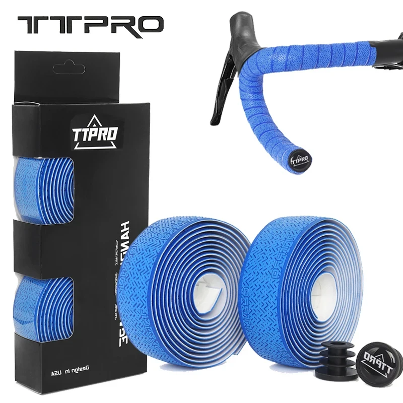 Bicycle Handlebar Tape Ultralight Non-Slip Belt Wear-Resistant Shock Road Cycling TTPRO