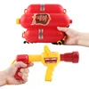 Fireman Extinguisher Water Guns Backpack Water Shooter-Blaster Beach Pool Toy Outdoor Kids Fireman cosplay Pistola Extinguisher 3