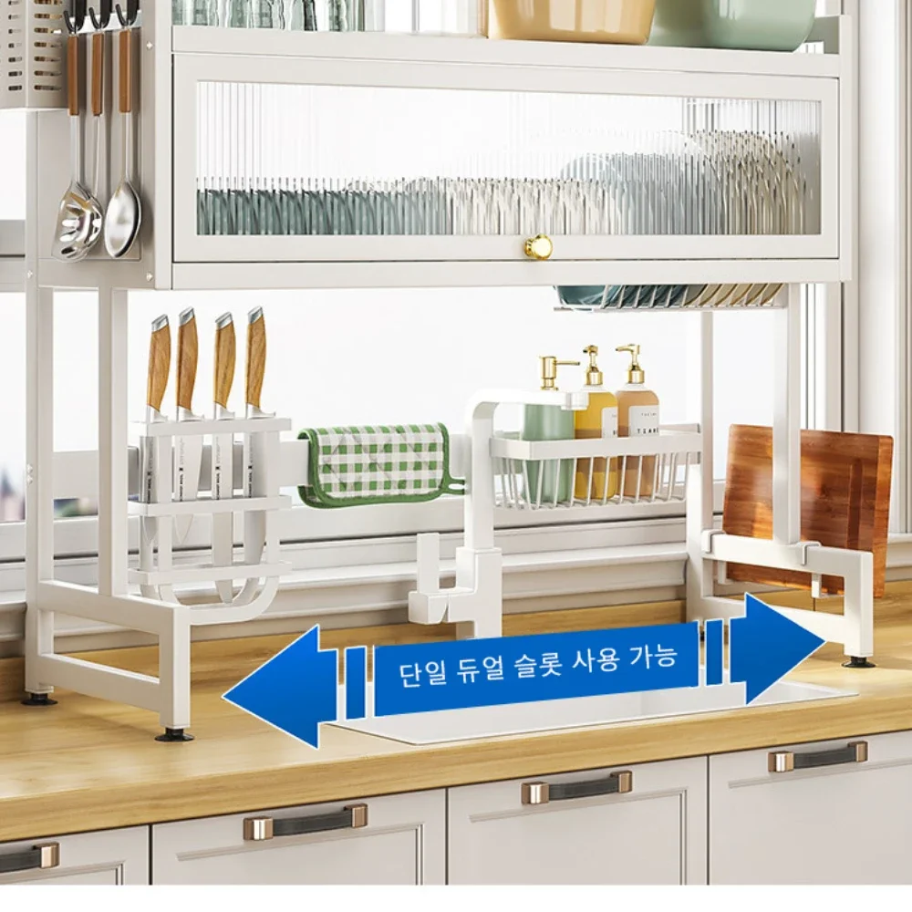 Dish Drying Rack Kitchen Storage Cabinet Over The Sink Dish Drying Rack Kitchen Storage Cabinet