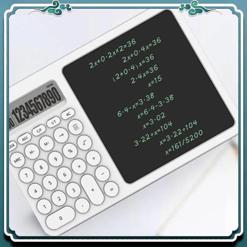 LCD Handwriting Board Calculator Writing Board Office Drafting LCD Eye Protection Screen Electronic Drawing Tablet Durable