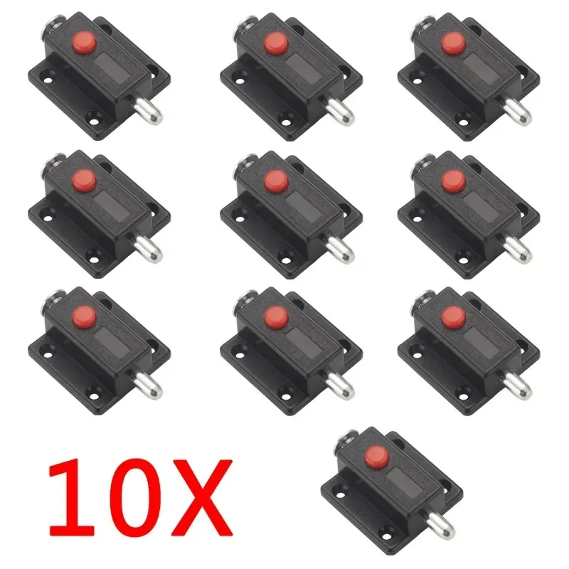 Myhomera 10pcs Door Bolts Latch Lock For Window Cabinet Box Cupboard Slide Locker Home Safety Bolt DIY Furniture Hardware