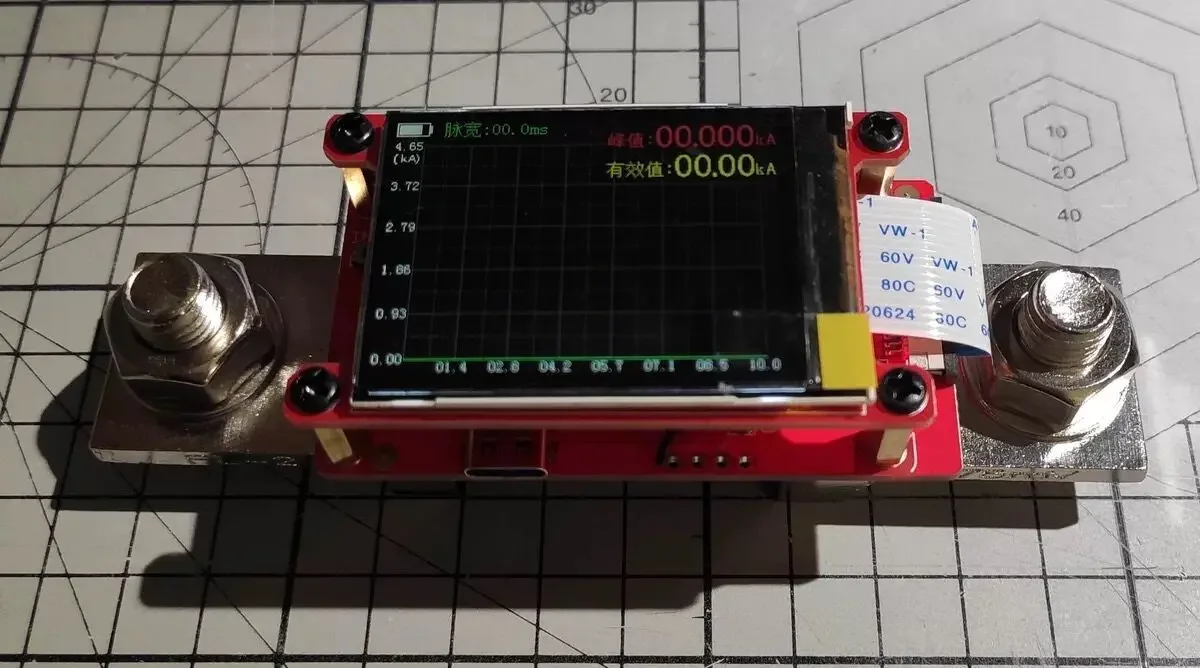 High Precision Spot Welding Machine Current Detector, Capable Of Measuring Ac, Dc, Peak, Rms Current, Discharge Time, Simple Use