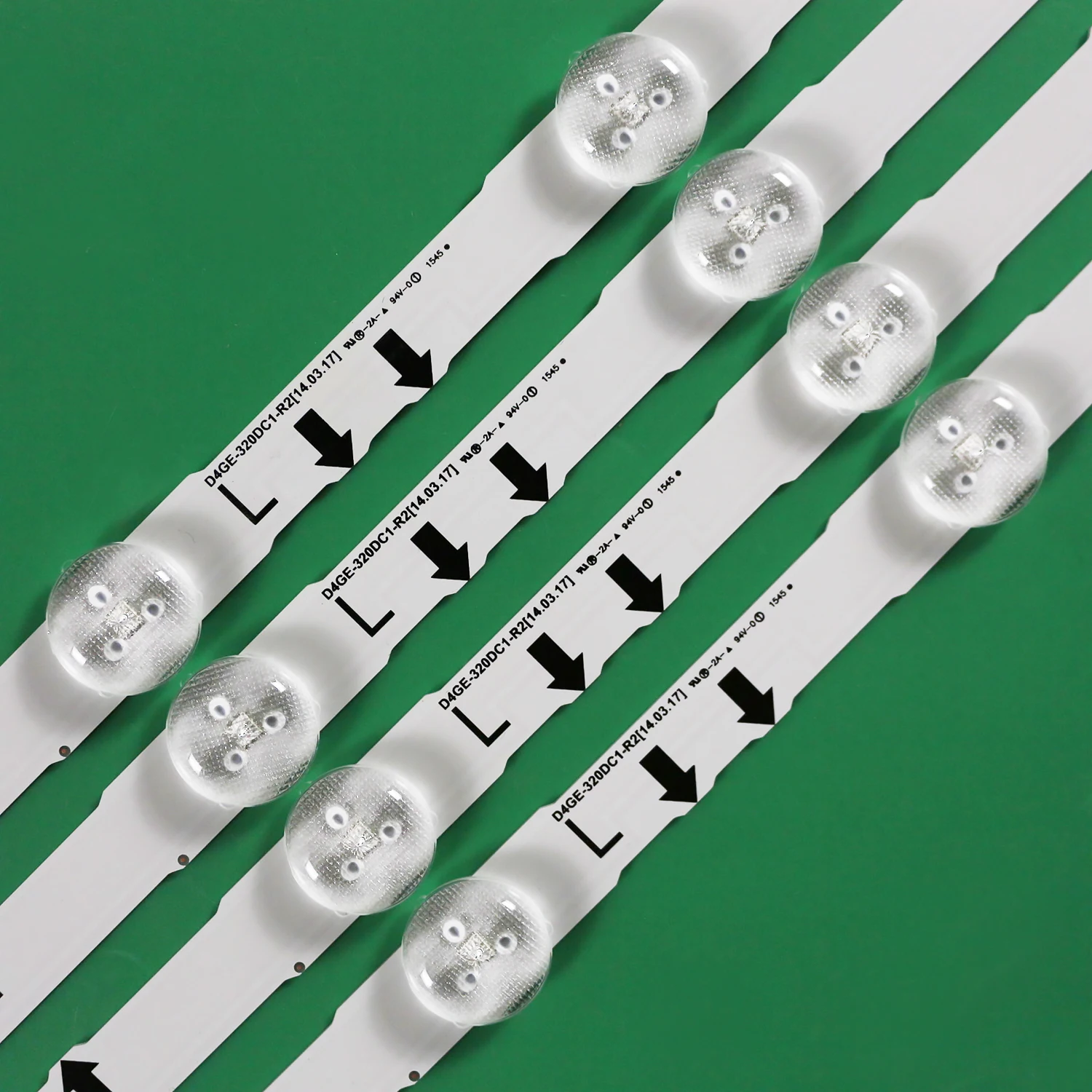 LED strip for Samsung UE32H5000 UE32H5020 UE32H5080 UE32H6400AW UE32H5090AS UE32H6200AW D4GE-320DC1-R3 BN96-38888A GH032BGA-B2