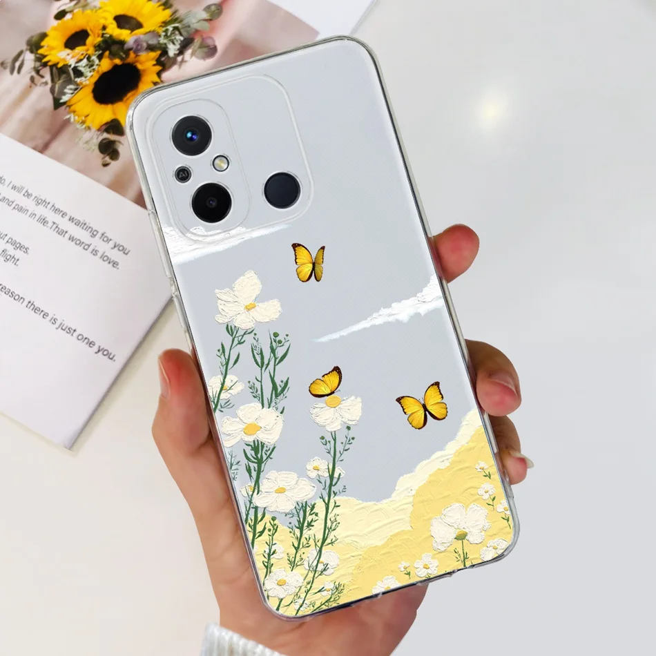 Soft Silicone Case - Cute Painted Transparent TPU Back Cover