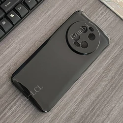 Shockproof Anti - Falling Silicone TPU Back Cover Case for Armor 23 Ultra (Black)