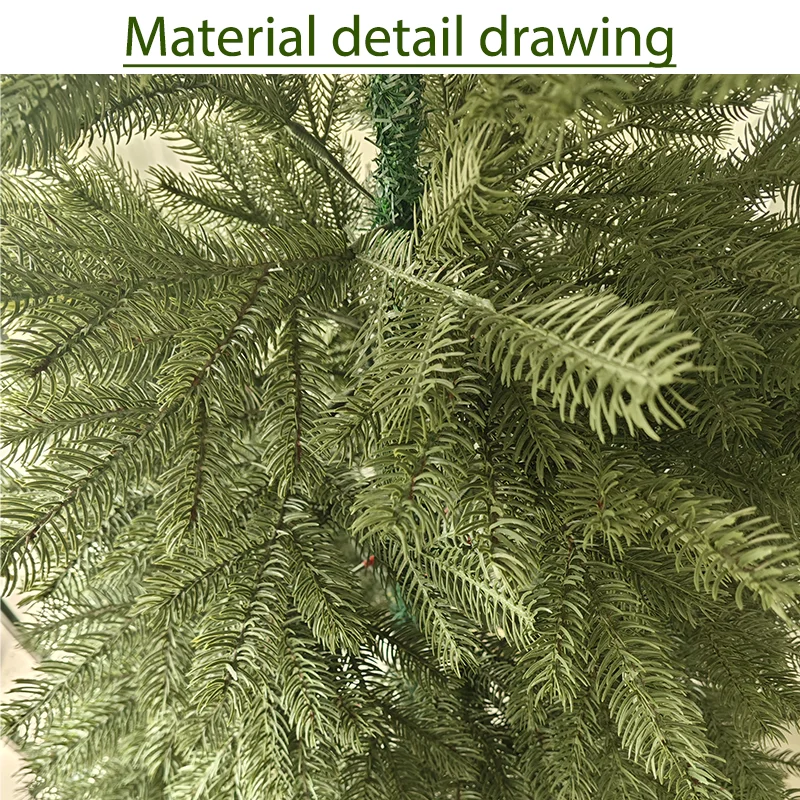 Christmas Tree Ornaments Mini Christmas Tree Collapsible Christmas Tree Artificial Christmas Tree Luxury PE Encryption Large Green Xmas Tree Pines Premium Home Party Decoration New Year Ornaments