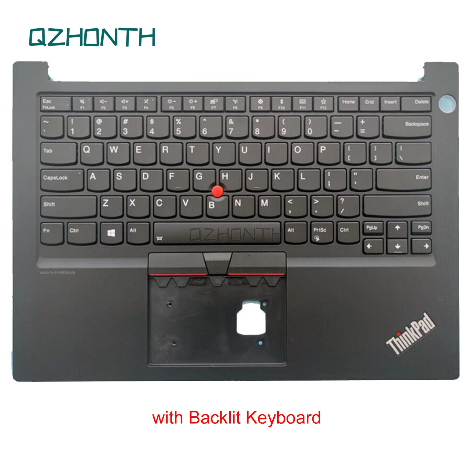 

New For Lenovo Thinkpad E14 R14 Gen1 Palmrest Upper Case w/ Keyboard Black Color 5M11B77522