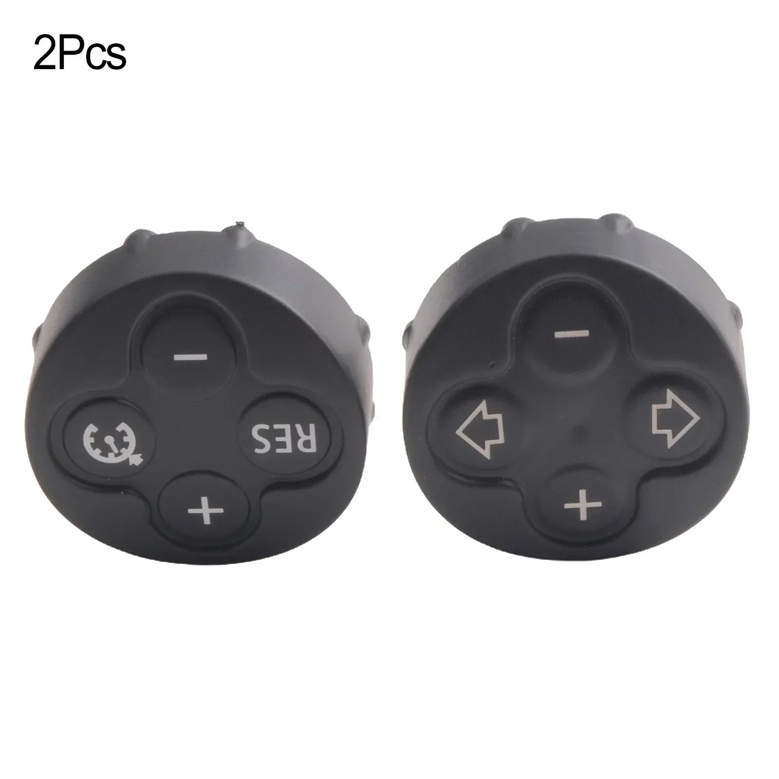 2Pcs Steering Wheel Multifunction Control Switch Cover For MINI R55 R56 R60 Left Right Car Steering Wheel Button Cover Trim