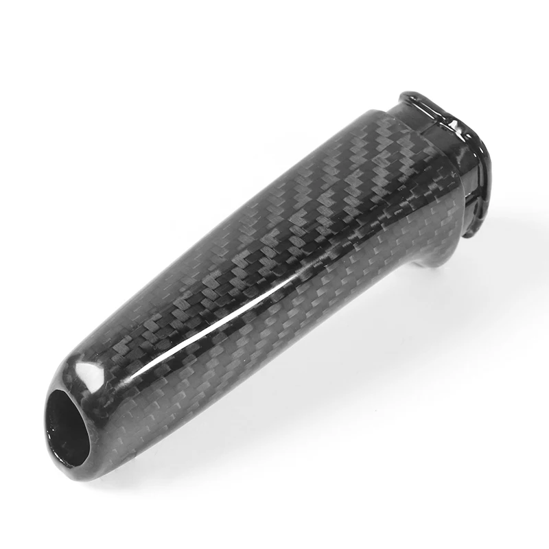 Hand Brake Cover For BMW E90 E60 F30 F34 E84 E92 F10 F20 F35 E70 F32 X1 X3 X5 Real Carbon Fiber/ABS Handbrake Trim Cover Car Interior Accessories hand brake cover car interior accessories