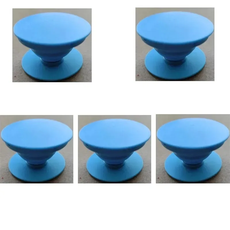 Universal Solid Color Folding Phone Ring Holder Stand and Grip