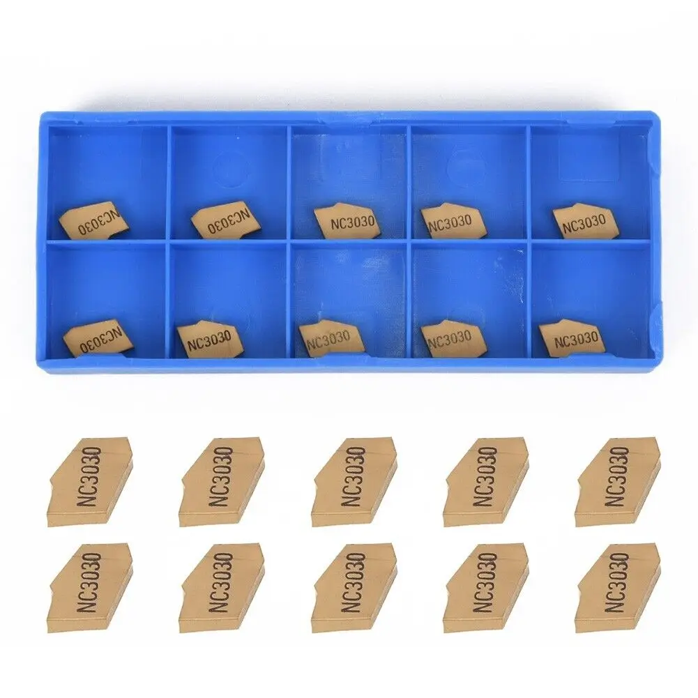 

20Pcs SP200 NC3020 Slotted Carbide Inserts Parting and Grooving Metal Tool Lathe Tool Grooving Turning Tool