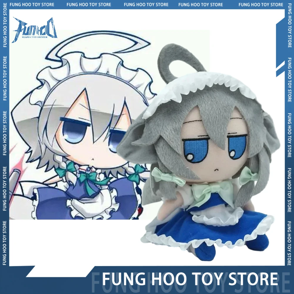 

16cm Touhou Project Anime Periphery Plush Fumo Lovely Inu Sakuya Plush Doll Figurine Kawaii Plush Toys Children Christmas Gifts