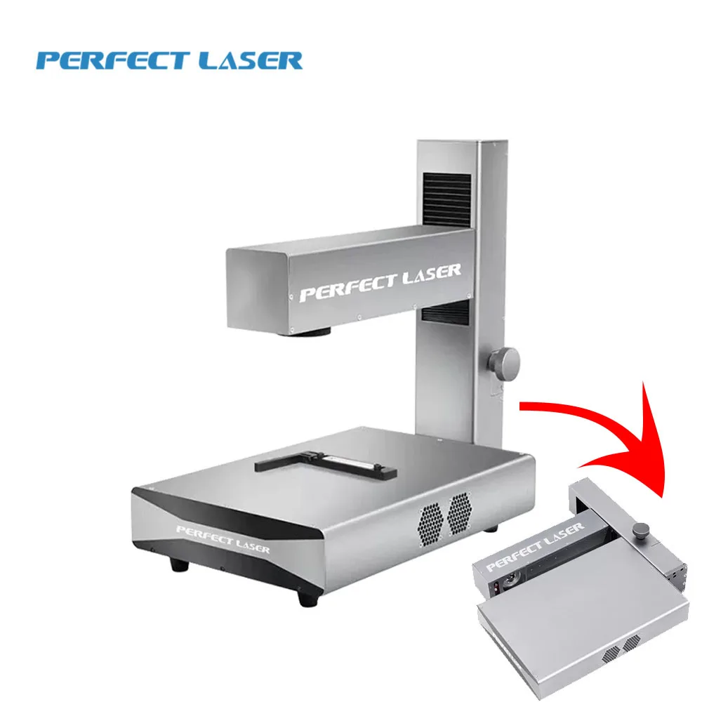 

Foldable Laser Marking Machine Engraving On Metal/Plastic Marker Engraver Fiber Laser Engraver Machine