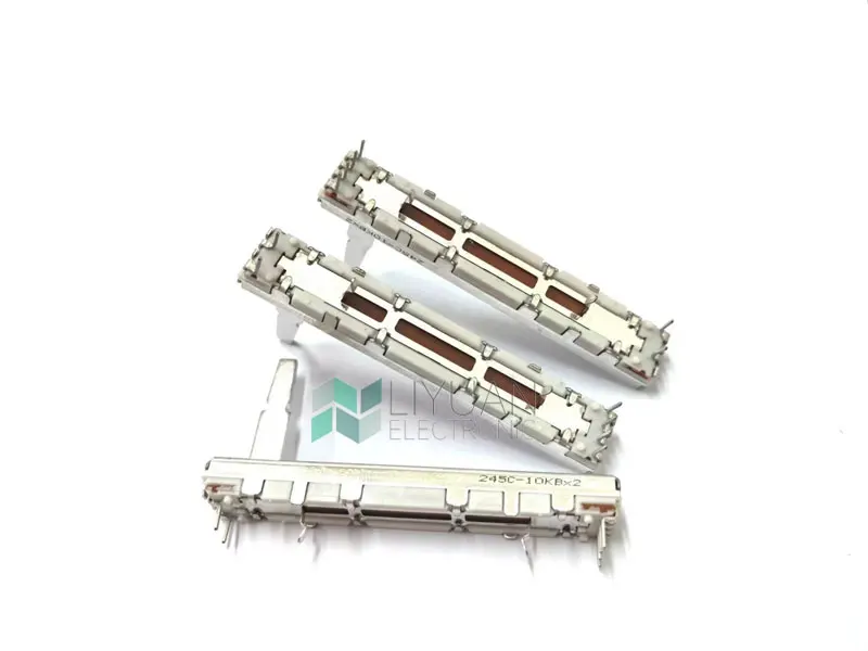 Linear Potentiometer 5pcs Original JAPAN ALPS DJM 2000 DCV1010 vertical mixer fader For Pioneer 600 DCV 1010 Fader linear potentiometer,adjustable resistor,electronic components