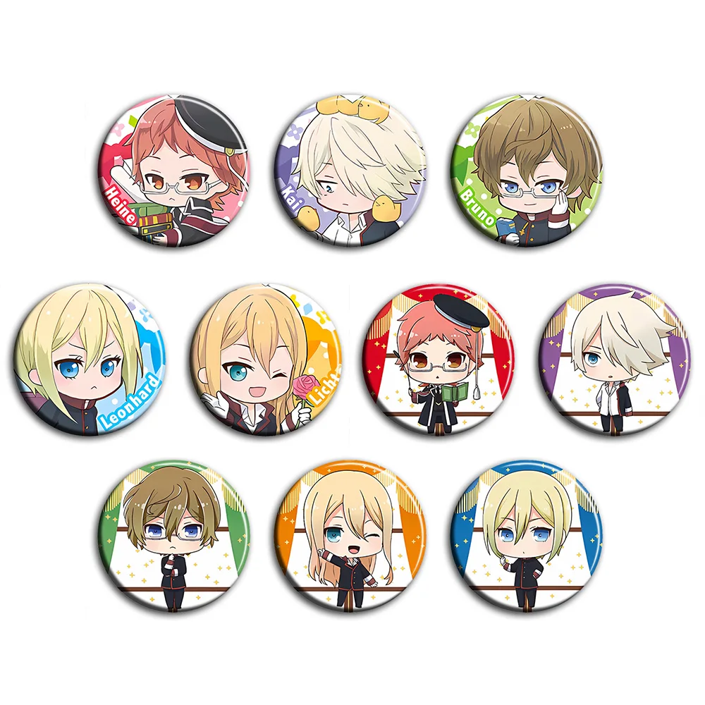 

Anime Oushitsu Kyoushi Heine The Royal Tutor Badge Pins Cosplay Costume Garniture Itabag Bedge Cartoon Brooch Button Dadge Gifts