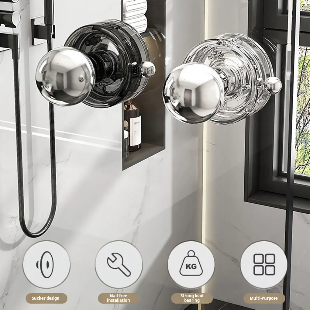 Strong Suction Cup Bath Grab Bar Handle