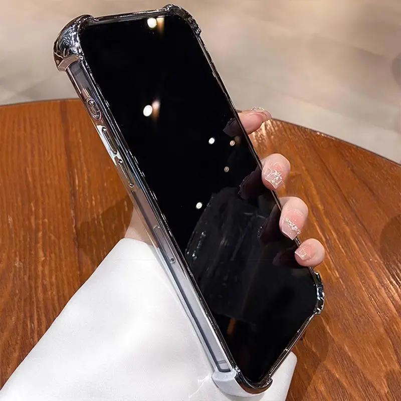 Magnetic Stand Case with Anti-Drop Corners and Built-in Lens Cover