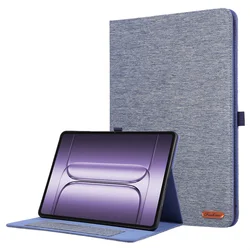 Soft Cowboy Stand Flip Cover for OPPO Pad 4 Pro 13.2 (Blue)
