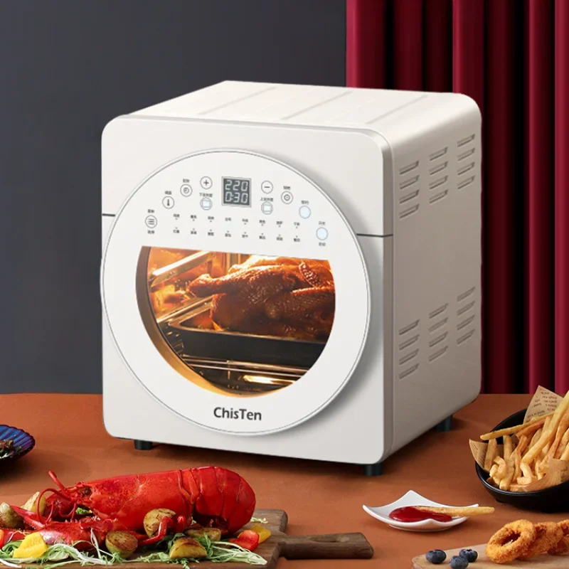 Double Heat Source Air Fryer Large Capacity Air Speed Fryer Home Multi-Functional Deep Frying Pan Fried Chicken Fries 3