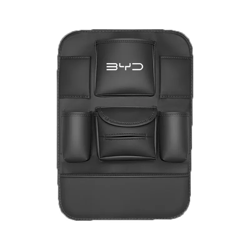 BYD 안티킥 패드 시트 수납 파우치 (송 플러스, 위안 차량용) 차량 내부 정리함 차량 개조 액세서리