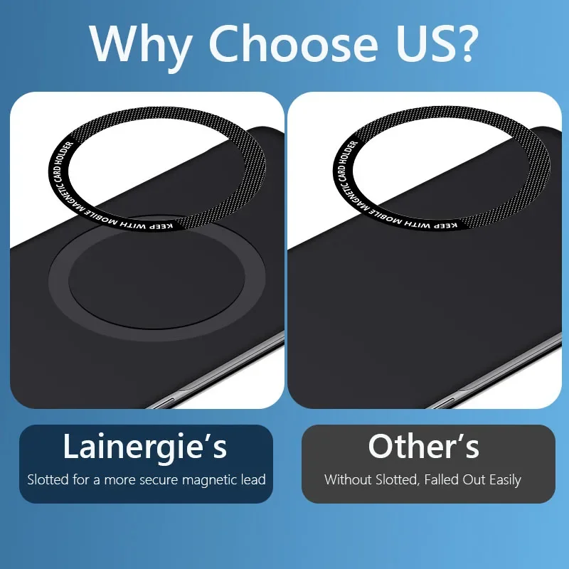 Frameless Magnetic Magsafe Slim Case with Wireless Charging Hard Back Cover