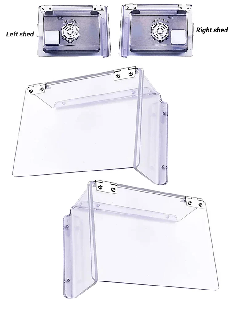 Weatherproof Protective Cover for Electronic and Mechanical Locks