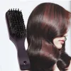 Wood Handle Hair Brush Comb Hard  Anti-static Hairdressing Styling Beard Comb Anti-static Scalp Massage Brush Hair Styling Tool 2