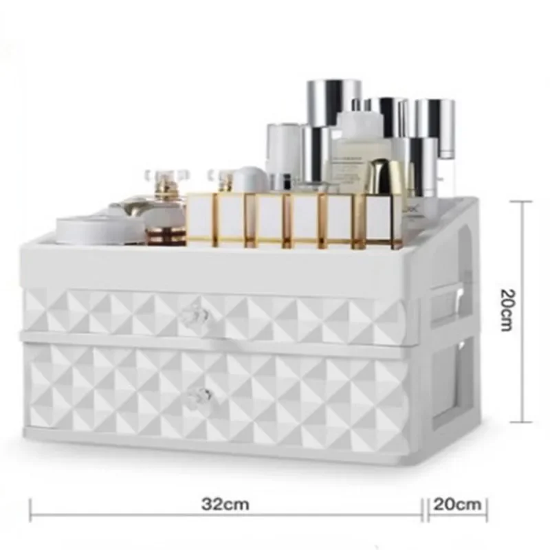 Makeup Organizer Waterproof Cosmetic Case Makeup Jewelry Box Multifunctional Travel Cosmetic Organizer Drawer Home Storage Boxs 5