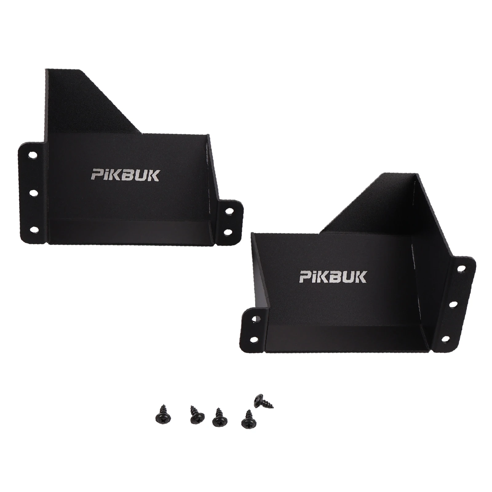 PIKBUK 다이나믹 에어 스쿱 BMW N55 F20/F30 135i/235i/335i/435i 알루미늄 1쌍