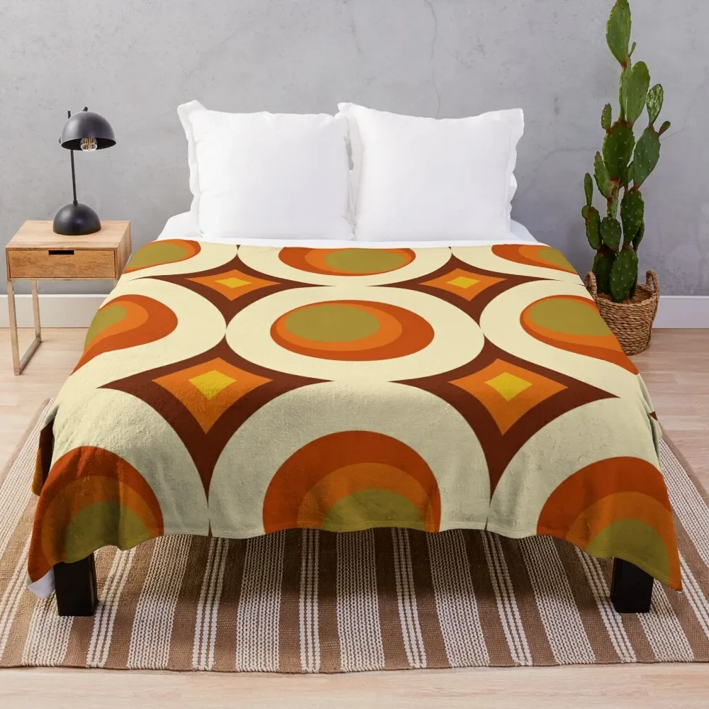 

Mid-Century Modern 70s Throw Blanket Softest Sleeping Bag Kid'S Decorative Sofa Blankets