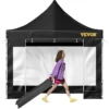 VEVOR Pop Up Canopy Tent,10 x 10 FT, Outdoor Patio Gazebo Tent UV Resistant Waterproof Instant Gazebo for Party, Garden,Backyard 1