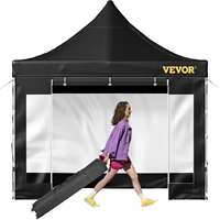 VEVOR Pop Up Canopy Tent,10 x 10 FT, Outdoor Patio Gazebo Tent UV Resistant Waterproof Instant Gazebo for Party, Garden,Backyard 1