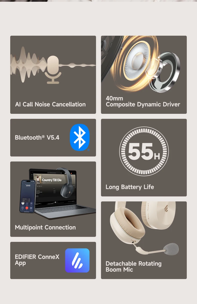 Edifier K750W Wireless Stereo Headphone